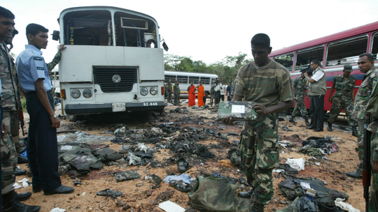 Sri Lanka, like world, again sees scourge of suicide bombing