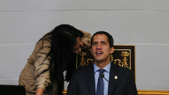 The Latest: Venezuela's Guaidó recognizes risk of arrest