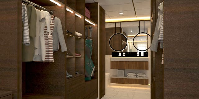 Fancy amenities of the one-of-a-kind residences – which come fully furnished – include a private butler service, housekeeping, concierge, access to a private Owners Club private lounge and bar, as well as the ship’s upscale health and wellness facilities, healthy dining and onboard “sport experts."