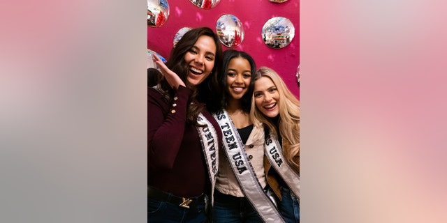 Sarah Rose Summers (right) admitted it's bittersweet to know that her reign as Miss USA is coming to an end.