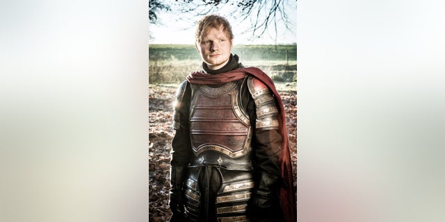 Ed Sheeran guest starred on HBO's 'Game of Thrones.'