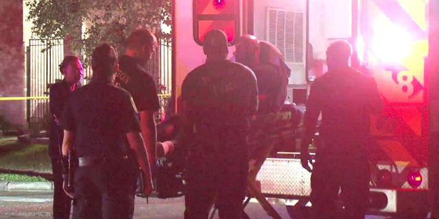 A home invasion in Houston turned deadly Tuesday evening after one of three suspects was fatally shot in the head by the son of the home.