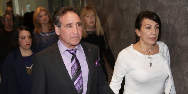 Phillip and Catherine Vetrano, parents of Karina Vetrano, arrive to court in New York, Wednesday.