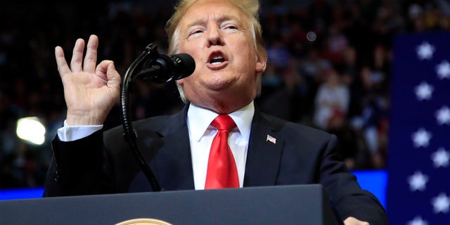President Trump's win, the Mueller investigation and Hillary Clinton were all discussed during a new episode of Fox Nation's "Deep Dive." (AP Photo/Manuel Balce Ceneta, File)