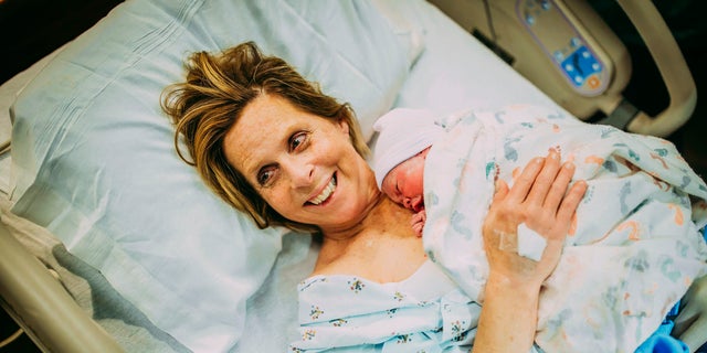 Cecile Eledge has delivered Uma Louise to the Nebraska Medical Center.