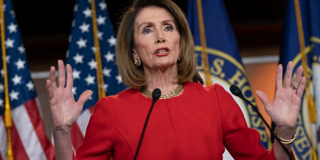 House Speaker Nancy Pelosi, D-Calif., is seen above. (AP Photo/J. Scott Applewhite)