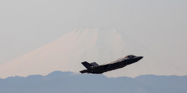 File photo - A U.S. Air Force F-35A Lightning II assigned to the 34th Fighter Squadron takes off at Yokota Air Base, Japan, Feb. 9, 2018, after supporting of the vice president’s visit to Japan. (U.S. Air Force photo by Yasuo Osakabe)