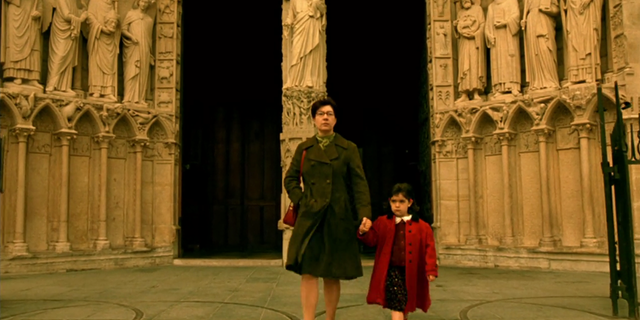 The main character in 'Amelie' faces tragedy during a visit to Notre Dame.