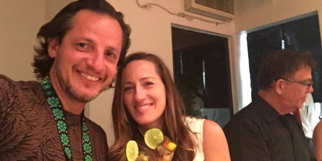 April Corley and Rafael Bejarano