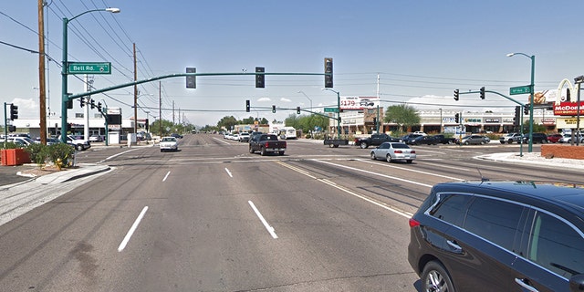 An alleged attempt to kidnap an 11-year-old Phoenix girl on the way to school near this intersection was scuttled when a witness intervened, police said.