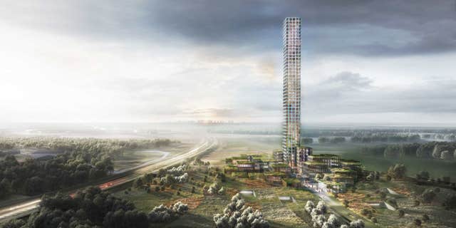 A plan to build Western Europe’s tallest skyscraper in a rural Danish town of just 7,000 people has been given a green light by officials who welcome the over-the-top building.