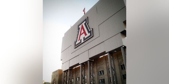 Dozens of University of Arizona professors are calling for the school to drop misdemeanor charges against two students who protested against a visit by Border Patrol agents.