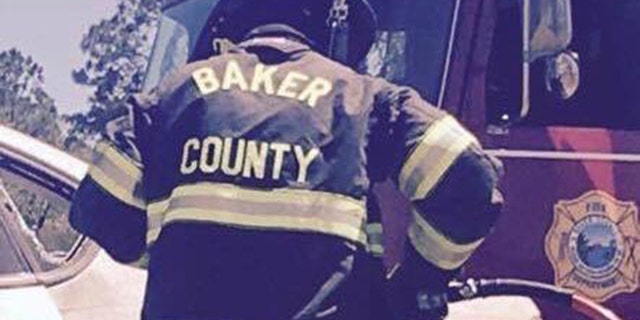 Chris Miracle has been a volunteer firefighter in Baker County for six years.