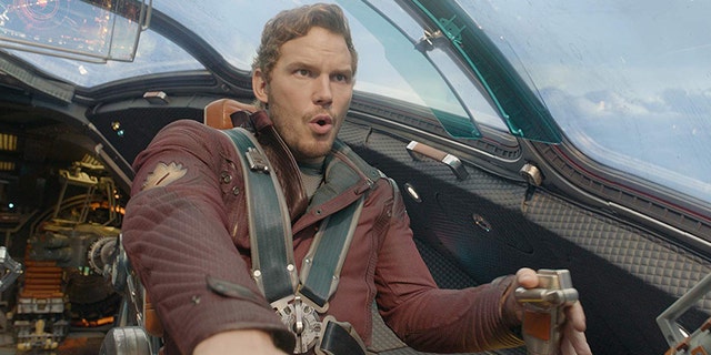Chris Pratt as Peter Quill aka Star-Lord in "Guardians of the Galaxy."