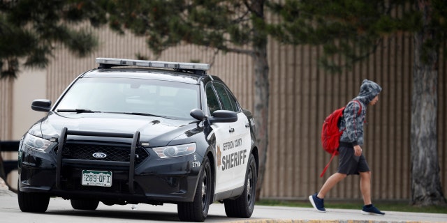 Following a lockdown at Columbine High School and other Denver area schools, authorities had sought a woman suspected of making threats.