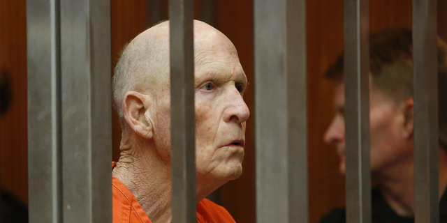 Joseph James DeAngelo, suspected of being the Golden State Killer, appears in Sacramento County Superior Court on April 10, 2019. (AP Photo/Rich Pedroncelli)
