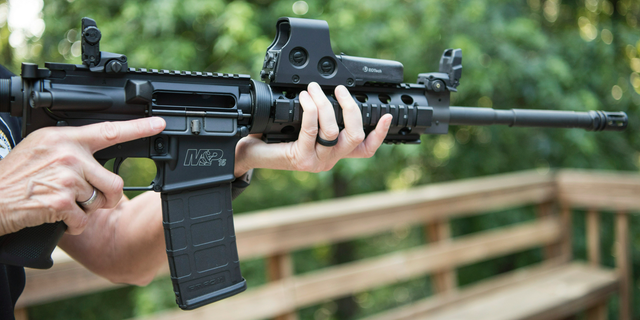 An AR-15. (AP Photo/Lisa Marie Pane, File)