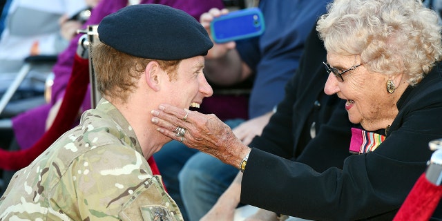 Daphne Dunne, an Australian citizen who was known to be a big fan of Prince Harry, has died at the age of 99.