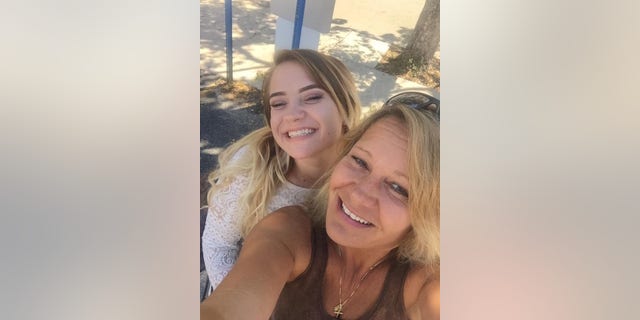 Dawn pictured with her daughter, Taylor.