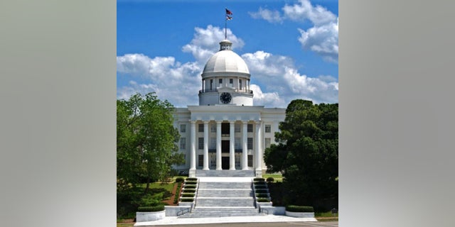 The Alabama State Capitol building in Montgomery.