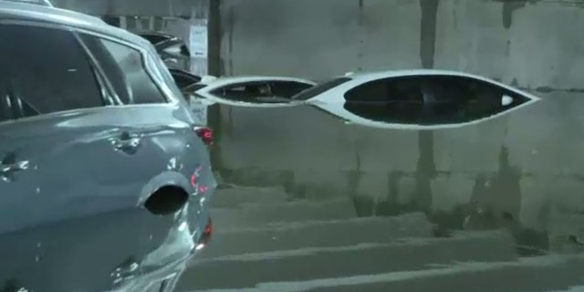 Heavy rains in the Dallas/Fort Worth area took their toll on the ground-floor of Garage A and the lower-level ground transportation area at Dallas Love Field.