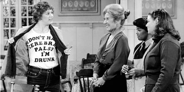 Geri Jewell (left) starred in the hit sitcom "The Facts of Life."
