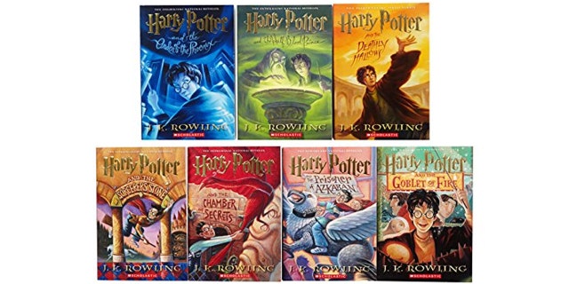 The complete 'Harry Potter' book series.