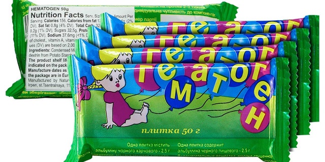 Hematogen — a chocolatey, chewy snack with an oddly metallic aftertaste — was the go-to snack for Russian kids before the fall of the Soviet Union.