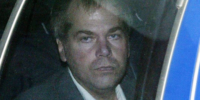 John Hinckley Jr. arrives at U.S. District Court in Washington in this file photo.