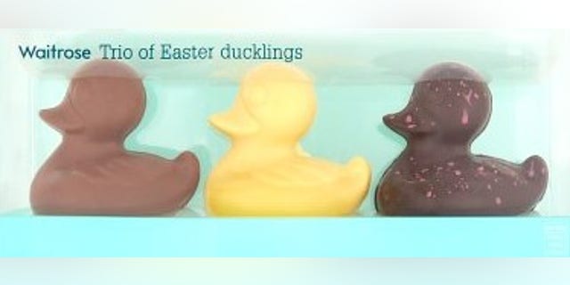 The UK supermarket Waitrose withdrew its trio of chocolate Easter ducklings following complaints that the treat's packaging was racist.