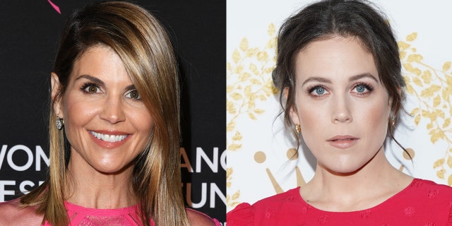 Lori Loughlin (left) and Loughlin-Krakow (right) co-starred on Hallmark's "When Calls the Heart" together.