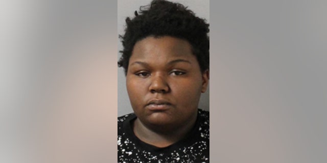 Montessa Tate-Thornton, 19, was arrested after she was found naked and waving a weapon in a Waffle House in Nashville on Saturday, according to police.