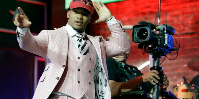 Kyler Murray described his nightwear as a tribute to the character Leonardo DiCaprio in the film 