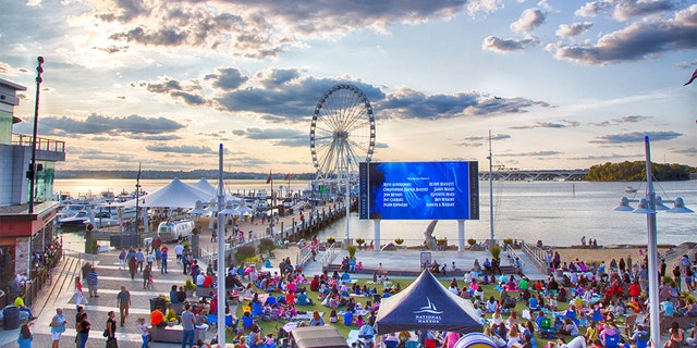 A Maryland man inspired by ISIS reportedly ran into a pedestrian truck on the sidewalks of the National Harbor complex along the Potomac River.