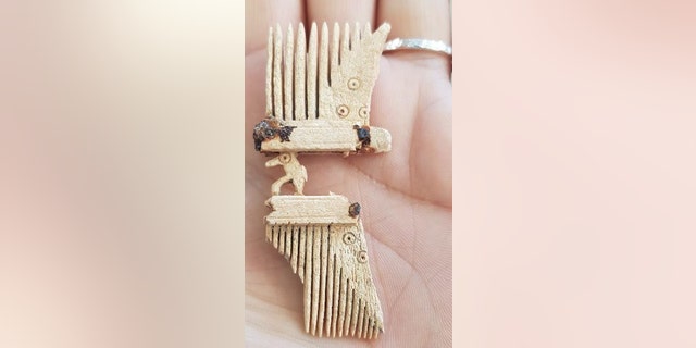 A bone comb from the late Roman or Anglo Saxon era was discovered at the site.(Thames Water)