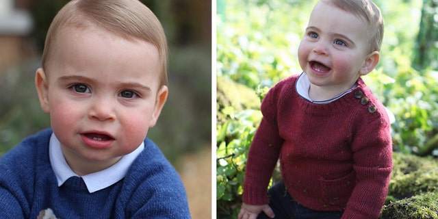 The photos, which were taken by the prince’s mother, Kate Middleton, show off the prince's two bottom teeth that have grown in so far.