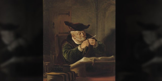 United States Attorney for the Southern District of New York Geoffrey Berman presented Salomon Koninck’s 1639 piece, "A Scholar Sharpening His Quill," to the family of renowned art collector Adolphe Schloss - decades after it was taken from his collection in 1943.