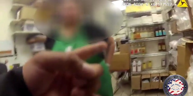 Westlake Legal Group SanPablo2 Police threaten to arrest Starbucks customer after mistaking her for different woman, body-cam footage shows Michael Bartiromo fox-news/food-drink/drinks/coffee fox news fnc/food-drink fnc article 7fd4beae-bc93-593c-a655-a8ba6d976bbd