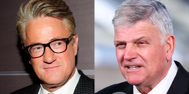 MSNBC's "Morning Joe" host Joe Scarborough took evangelist Rev. Franklin Graham to task Thursday, calling him a "disgrace" for recent statements over 2020 presidential candidate Pete Buttigieg’s sexuality.