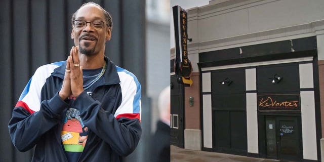 Fast forward to this week, and the sweet serenade captured at KeVante's caught the attention of stars including comedian Justin Whitehead, Kandi Burruss and Snoop Dogg (pictured left.)