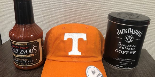 The National Republican Congressional Committee sent the congresswoman a goody bag containing coffee infused with Jack Daniel's Tennessee Whiskey, Memphis-style BBQ sauce, and a hat of the Tennessee Volunteers.