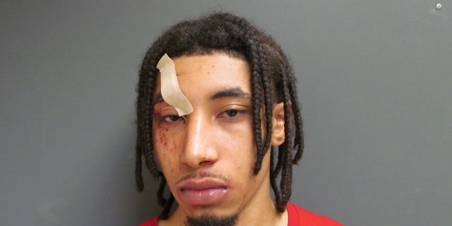 Taj Dickerson, 22, was later convicted of assaulting a police officer and engaging in a pursuit.