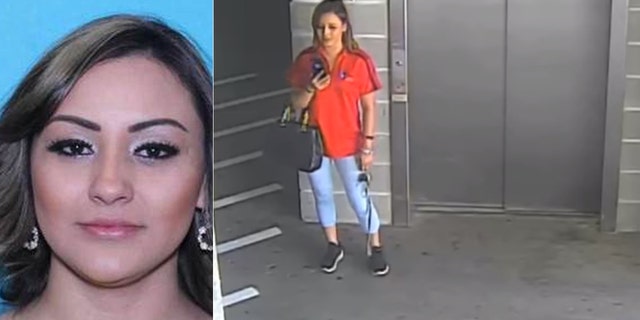Prisma Denisse Peralta Reyes, 26, was missing Wednesday, after she did not pick up her son from a babysitter. She was last seen on a surveillance video released by police at a secret location in Dallas.