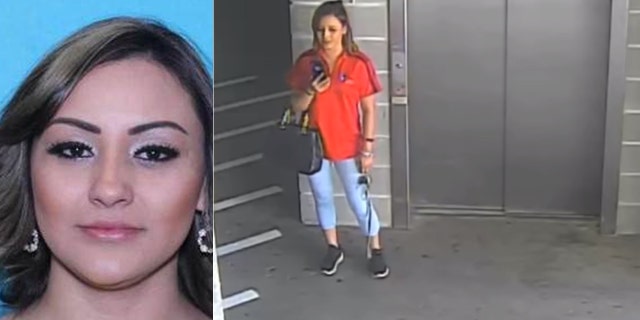 Prisma Denisse Peralta Reyes, 26, was missing Wednesday, after she did not pick up her son from a babysitter. She was last seen on a surveillance video released by police at a secret location in Dallas.