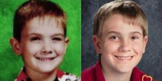 Timmothy Pitzen, left, was 6 when he disappeared in 2011. The photo of him on the right, provided by the National Center for Missing & Amp; Exploited Children, shows him that he has reached the age of 13 years.