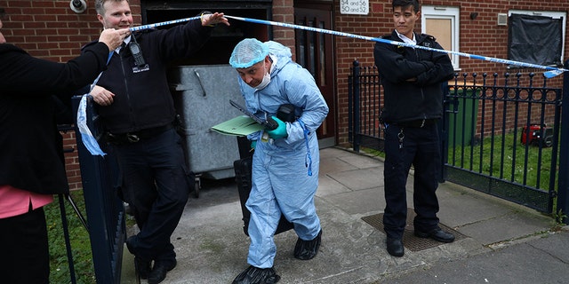The bodies of two women were discovered inside a freezer at a home in East London on Friday.