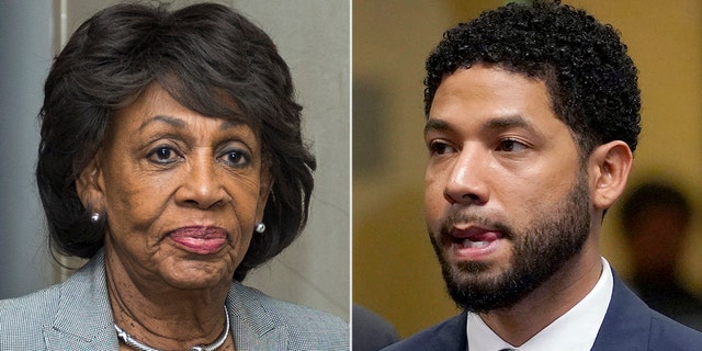 U.S. Rep. Maxine Waters, D-Calif. said she was "looking forward" to seeing actor Jussie Smollett "very soon."