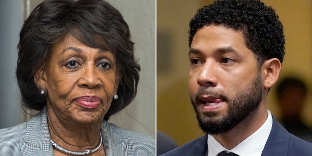 U.S. Rep. Maxine Waters, D-Calif. said she was "looking forward" to seeing actor Jussie Smollett "very soon."