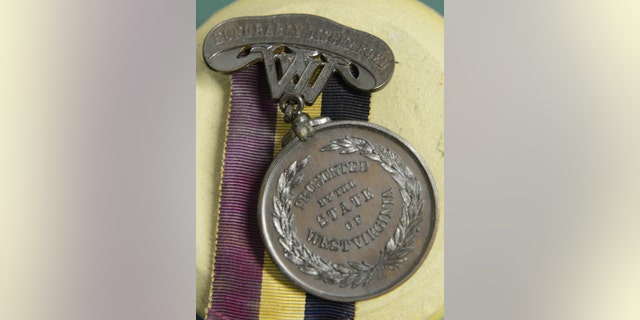 Nearly 20,000 of the medals were distributed between 1866 and 1890. (Steve Brightwell, West Virginia Department of Arts, Culture and History)