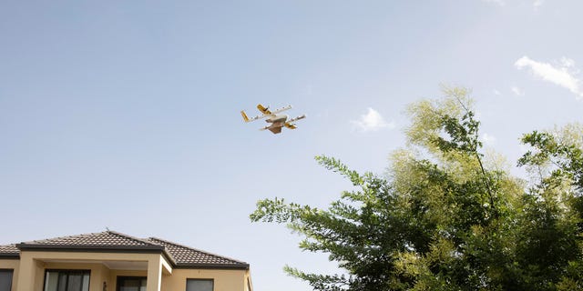 Project Wing launched its first commercial drone delivery service in Australia's capital. The drones lower small items to the front yards of eligible residences by string.
